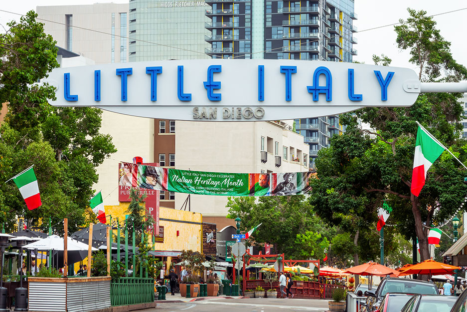 Little Italy, San Diego CA